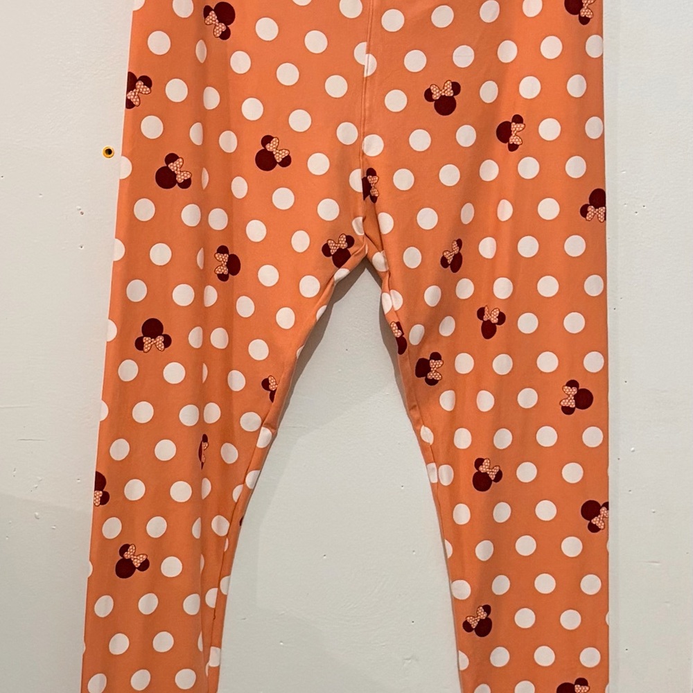 LuLaRoe Women’s Polka Dot Minnie Mouse Leggings